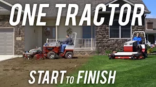 How to Install a New Lawn with One Tractor - Ventrac