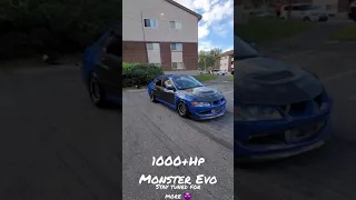 1000Hp EVO NASTY LAUNCH!!