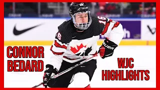 Connor Bedard 2022 World Juniors Highlights (December 2021)