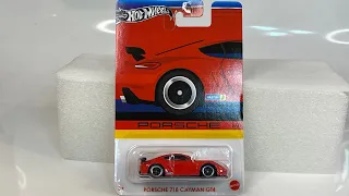 PORSCHE 718 CAYMAN GT4. Serie Silver PORSCHE. #diecast #diorama164 #unboxing #hotwheels #diorama