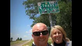 Our Route66 tour, July 2022 with @EagleRider on @Harley-Davidson - Day 5 Oklahoma City to Amarillo