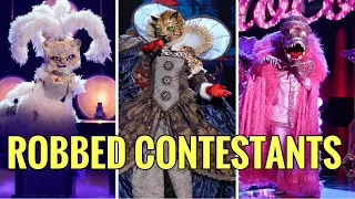 Robbed Contestants On The Masked Singer | USA