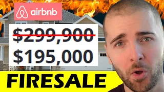 Colossal Airbnb selloff happening in Florida. The Housing Crash is Here.