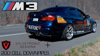 BMW F80 M3 Valvetronic Designs Catback + 200 Cell Downpipes