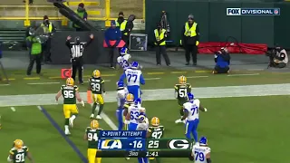Rams AMAZING trick play 2 point conversion - Los Angeles Rams vs Green Bay Packers