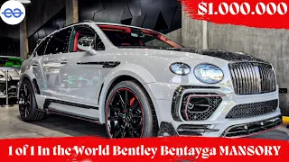 Bentley Bentayga Bentley EWB Speed W12 MANSORY - The Ultimate Luxury Beast at $1,000,000!