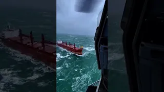 The last clip will truly shock you😳The North Sea 😱 The most dangerous sea In The World