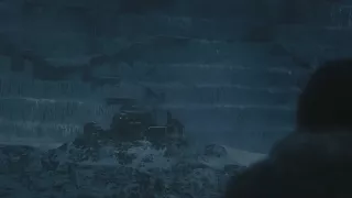 Jon Snow arrives at eastwatch by the sea and meets the brotherhood without banner