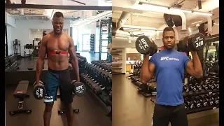 Francis Ngannou UFC/MMA Heavyweight Beast Training