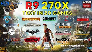 R9 270X Test in 20 Games | AMD Radeon R9 270X | Sapphire R9 270X Toxic 2GB Graphics Card Test