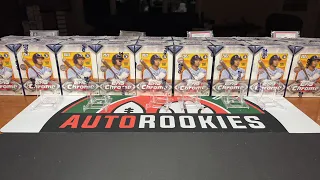 2022 Topps Chrome Baseball 20 Blaster Box Break 10/7/22