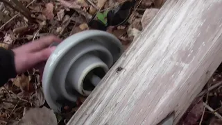 INSULATOR HUNTING! High Voltage Insulator Finds