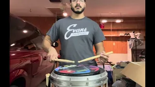 Opening snare phrase 168-178-188