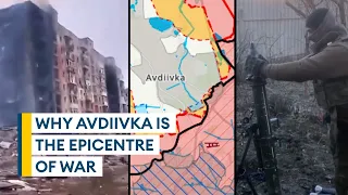 Avdiivka: Russian and Ukrainian forces going toe-to-toe in the city