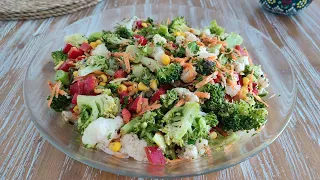 The Most Delicious Broccoli Salad 🥗🥦