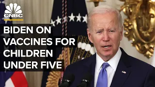 President Biden delivers remarks on Covid-19 vaccines for children under five — 6/21/22