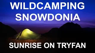 Epic Wildcamp in Snowdonia: Sunrise on Tryfan