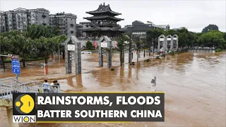 Close to half a million people displaced as Rainstorms, floods batter Southern China | English News