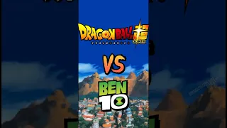 Dragon Ball super Vs BEN 10 who is strongest...#anime #dbs #goku #viral #dragonball #ben10 #shorts