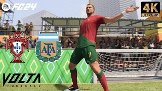 Portugal vs Argentina VOLTA Football | EA FC 24 | PS5™ 4K HD