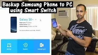 How to Backup and Restore Samsung Phone to PC using Smart Switch