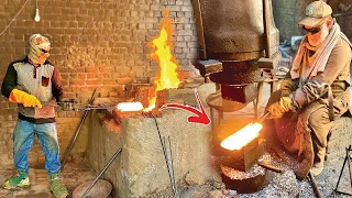 Amazing Twist Steel Forging Process Making of a Blade for SWORD