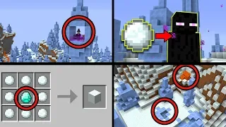 10 COISAS QUE VOCÊ NÃO SABIA SOBRE A NEVE DO MINECRAFT!! ‹ Stux777 ›