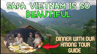 Taking FIRST-TIMERS to trek with HMONG people in SAPA VIETNAM
