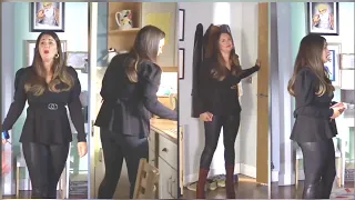 Lacey Turner, Leather Trousers And Boots HD Video