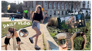 SUMMER DAILY VLOG 🍭| spotkania z przyjaciółmi, dużo gimnastyki, minionki