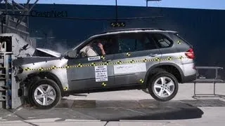 2007~2013 BMW X5 | Frontal Crash Test High-speed Cam | CrashNet1