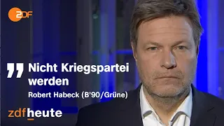 Russlands Krieg gegen die Ukraine: Habeck würde nach Kiew fahren | maybrit illner vom 17.03.22