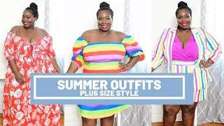 Plus Size Summer Outfits/Featuring Eloquii