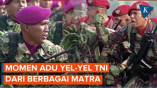 Kumpulan Yel-yel TNI: Kopassus, Kopasgat, dan Marinir Unjuk Aksi di HUT Ke-78 TNI