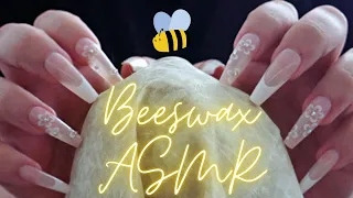 BEESWAX WRAP ASMR 🐝 Lots of Tapping, Scratching & Crinkles 🐝 No Talking