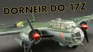 Building a Monogram 1/72 Dornier DO-17Z