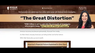 Rogue Economics Review - #1 Stock For America's Great Distortion REVEALED