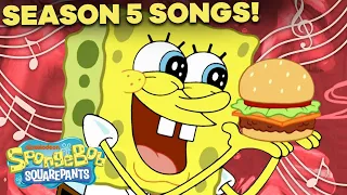 Season 5 SpongeBob Songs Compilation! 🎤 ft. Every Song from "Atlantis SquarePantis"