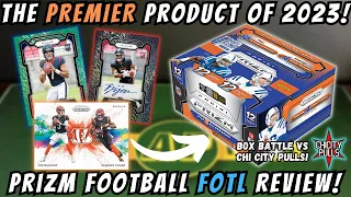 EARLY FIRST LOOK! 2023 Panini Prizm Football FOTL Review and Box Battle Vs @ChiCityPulls !