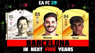 This is how BARCELONA will look LIKE IN 5 YEARS ! 😻🔥 ft. Alvarez, Lewandowski, Yamal