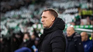 Brendan Rodgers reacts to Celtic's 2-1 Premiership win over Rangers