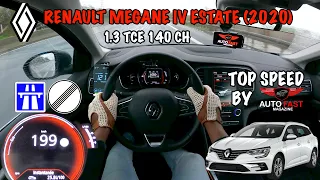 Renault Megane IV 1.3 TCE 140 - TOP SPEED DRIVE POV