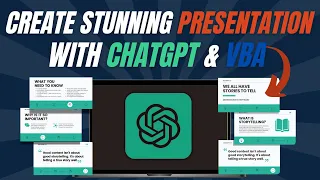2 Genuine Ways Create Stunning PowerPoint Presentation with ChatGPT & VBA