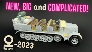 BUILDING, UPGRADING the NEW HALF-TRUCK from 2023 (1/35, Das Werk, Dragon)