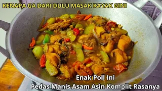 HARUS BANGET COBA RESEP AYAM INI‼️JAMINAN NIKMAT FULL❗PEDAS MANIS ASAM ASIN KOMPLIT RASANYA