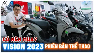 Có nên mua Honda Vision 2023 phiên bản Thể Thao? Giá Xe Vision 2023 Siêu Rẻ chỉ từ 32 Triệu | Alo Xe