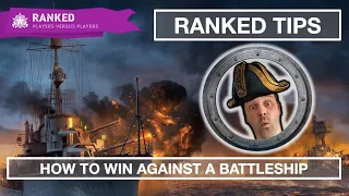 Ranked Tips - How to Win Against a Battleship (World of Warships: Legends Xbox Series X 4K)