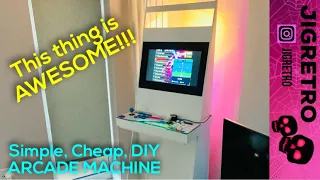 AMAZING!! Super Easy DIY ARCADE build / How to?