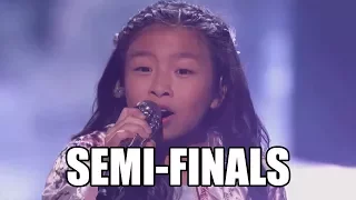 Celine Tam sings"How Far I'll Go"America's Got Talent 2017 Semi Finals【GTF】