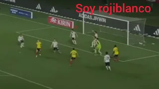 colombia vs japon( gol de chilena de santos borre)